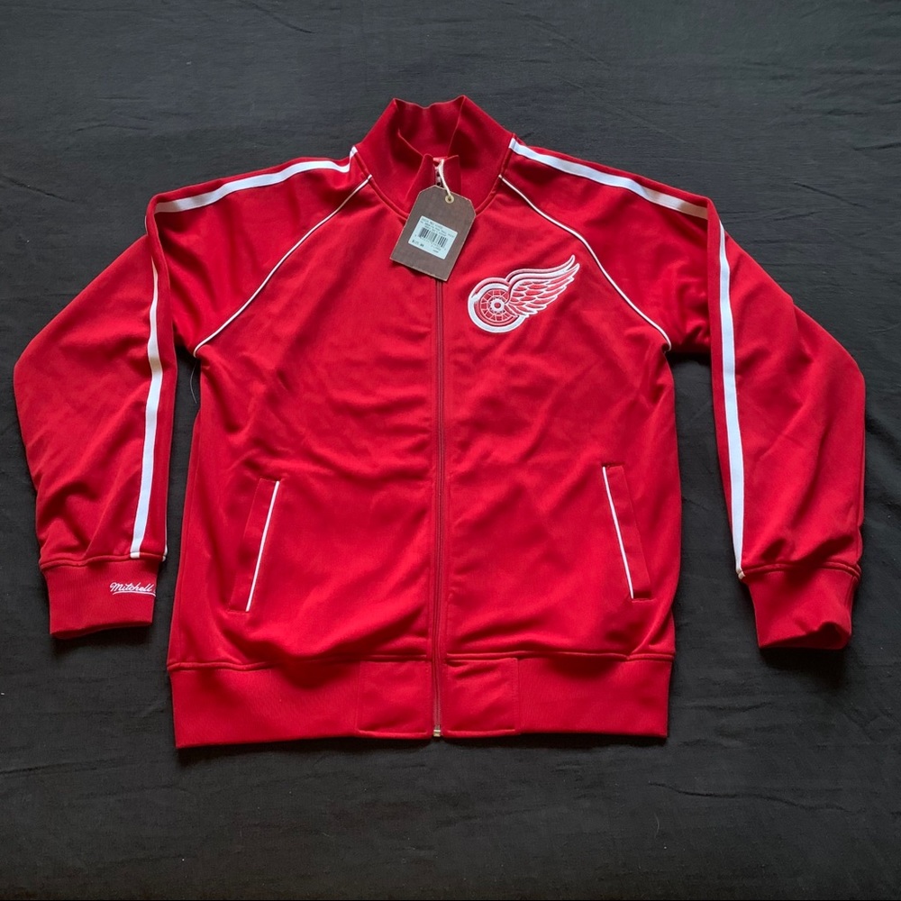 Mitchell and Ness Detroit Red Wings zip up